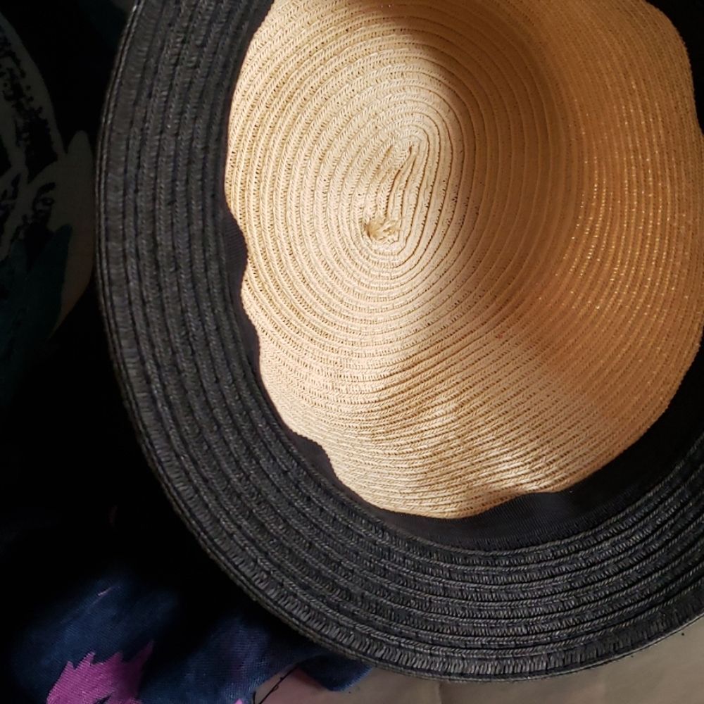 J. CREW straw fedora hat - Picture 8 of 9